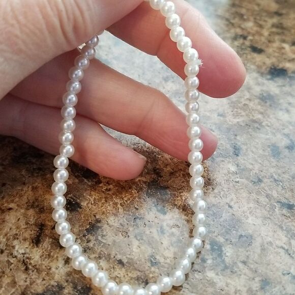 4 piece stretch bracelet pearls - Picture 8 of 10